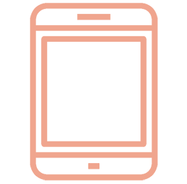 Icon of a tablet used to view a home inspection report